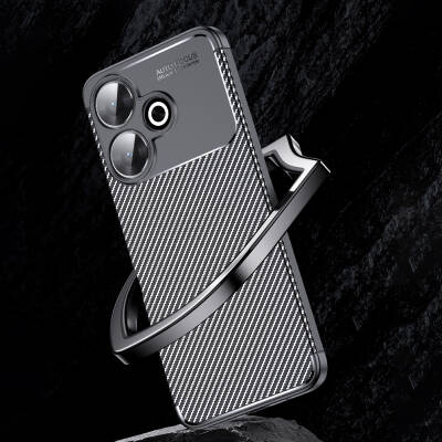 Xiaomi Redmi 13 4G Case Zore Negro Silicone Cover - 7