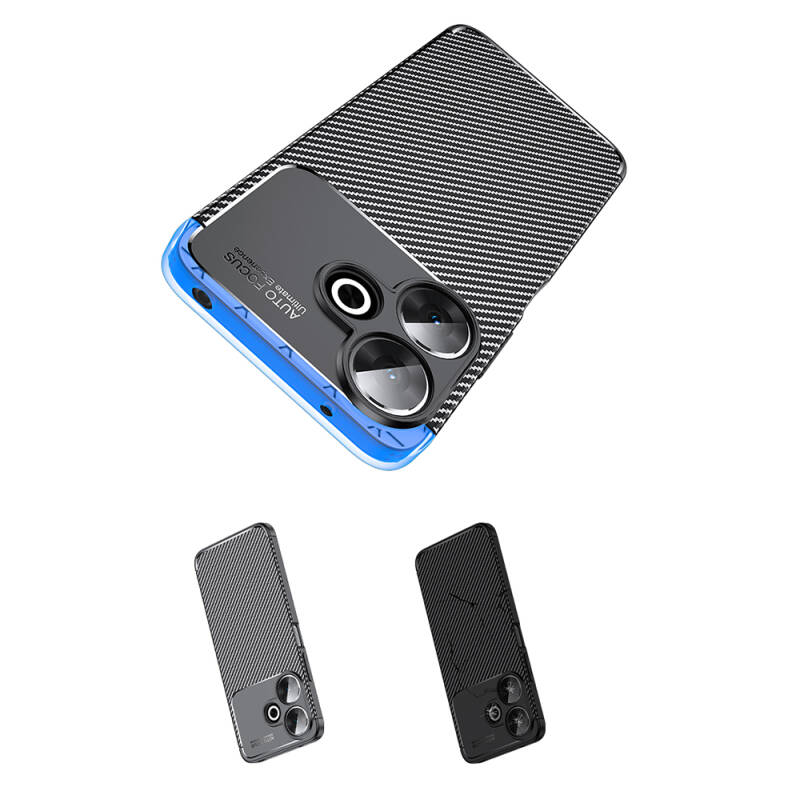 Xiaomi Redmi 13 4G Case Zore Negro Silicone Cover - 11