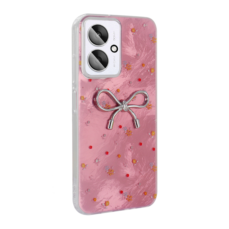 Xiaomi Redmi 13C Case Camera Protection Figured Zore Ponti Silicone Cover - 6