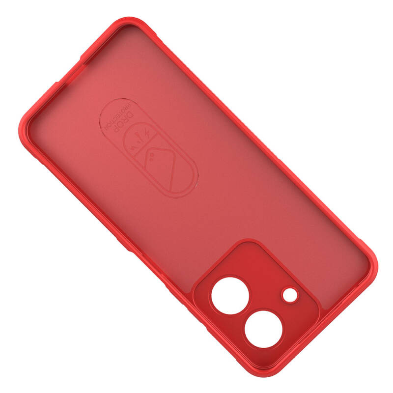 Xiaomi Redmi 13C Case Flexible TPU Hollow Back Surface Design Zore Etnik Silicone Cover - 23