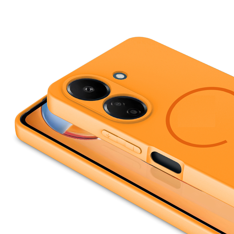 Xiaomi Redmi 13C Case Zore Meta Cover with M-safe Charging Feature - 18