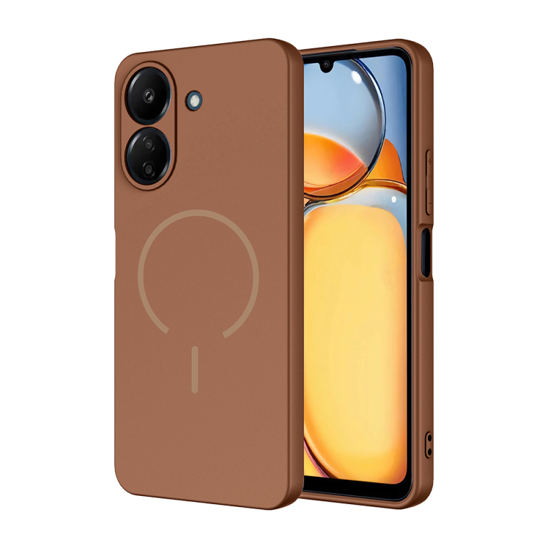 Xiaomi Redmi 13C Case Zore Meta Cover with M-safe Charging Feature - 3