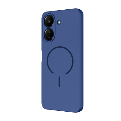 Xiaomi Redmi 13C Kılıf M-safe Şarj Özellikli Zore Meta Kapak - 9