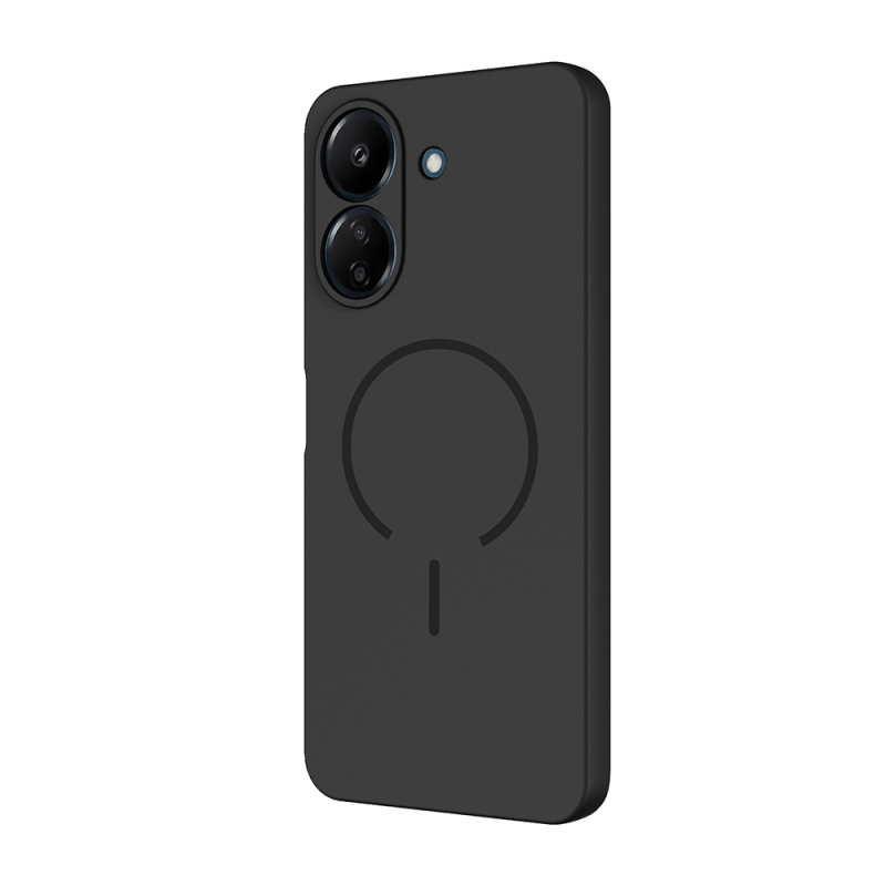 Xiaomi Redmi 13C Kılıf M-safe Şarj Özellikli Zore Meta Kapak - 15