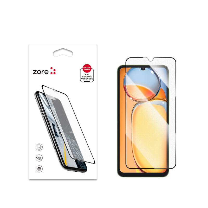 Xiaomi Redmi 13C Zore Matte Ceramic Screen Protector - 1