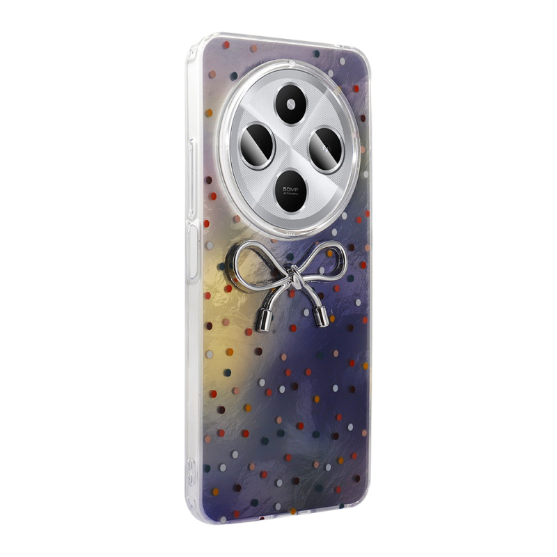 Xiaomi Redmi 14C 4G Case Camera Protection Figured Zore Ponti Silicone Cover - 7