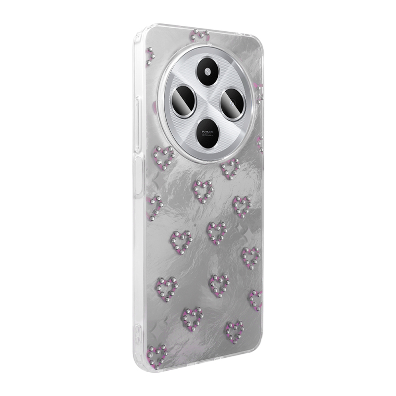 Xiaomi Redmi 14C 4G Case Camera Protection Figured Zore Ponti Silicone Cover - 9
