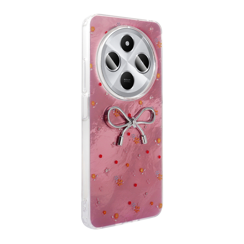 Xiaomi Redmi 14C 4G Case Camera Protection Figured Zore Ponti Silicone Cover - 6