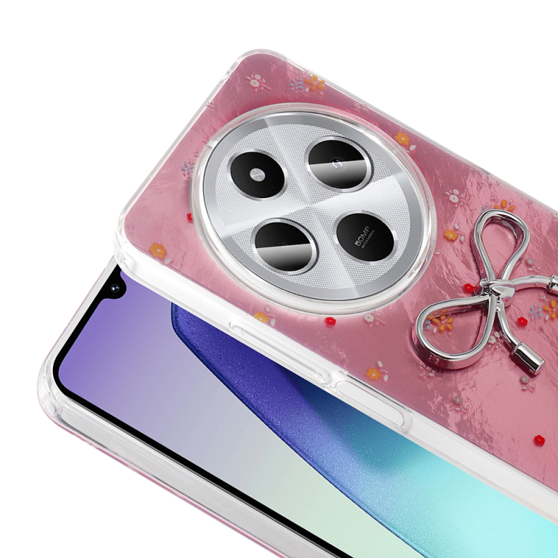 Xiaomi Redmi 14C 4G Case Camera Protection Figured Zore Ponti Silicone Cover - 10