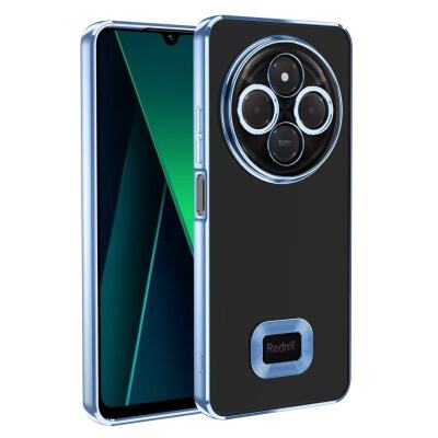 Xiaomi Redmi 14C 4G Case Camera Protection Zore Omega Cover Showing Logo - 9