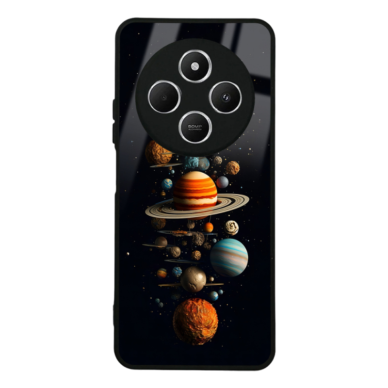 Xiaomi Redmi 14C 4G Case with Camera Protection, Patterned Zore Lusi Cover - 5