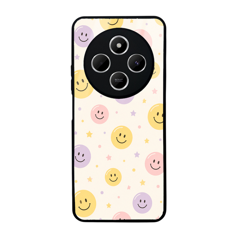 Xiaomi Redmi 14C 4G Case with Camera Protection, Patterned Zore Lusi Cover - 12