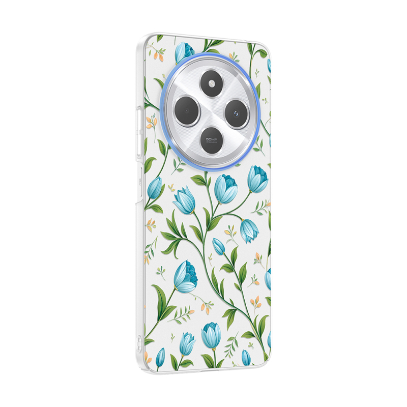 Xiaomi Redmi 14C 4G Case with Camera Protector, Patterned Zore Clip Cover - 6