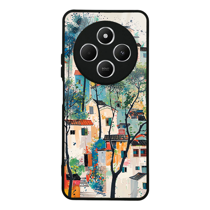 Xiaomi Redmi 14C 4G Kılıf Kamera Korumalı Desenli Zore Lusi Kapak - 3