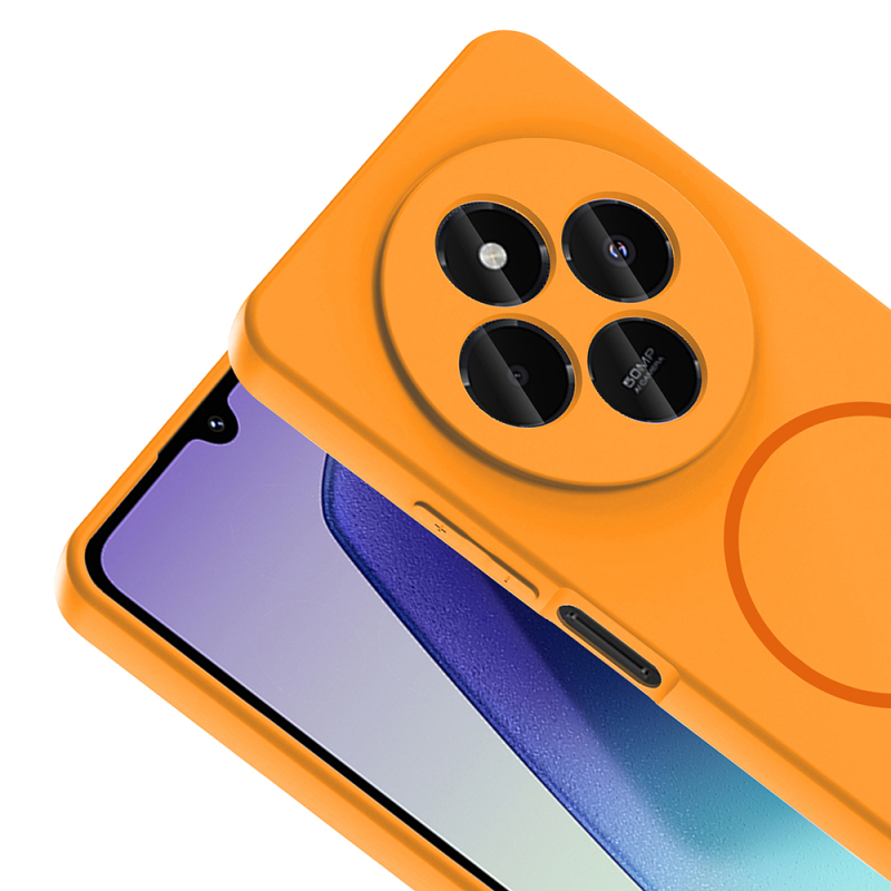 Xiaomi Redmi 14C 4G Kılıf M-safe Şarj Özellikli Zore Meta Kapak - 18