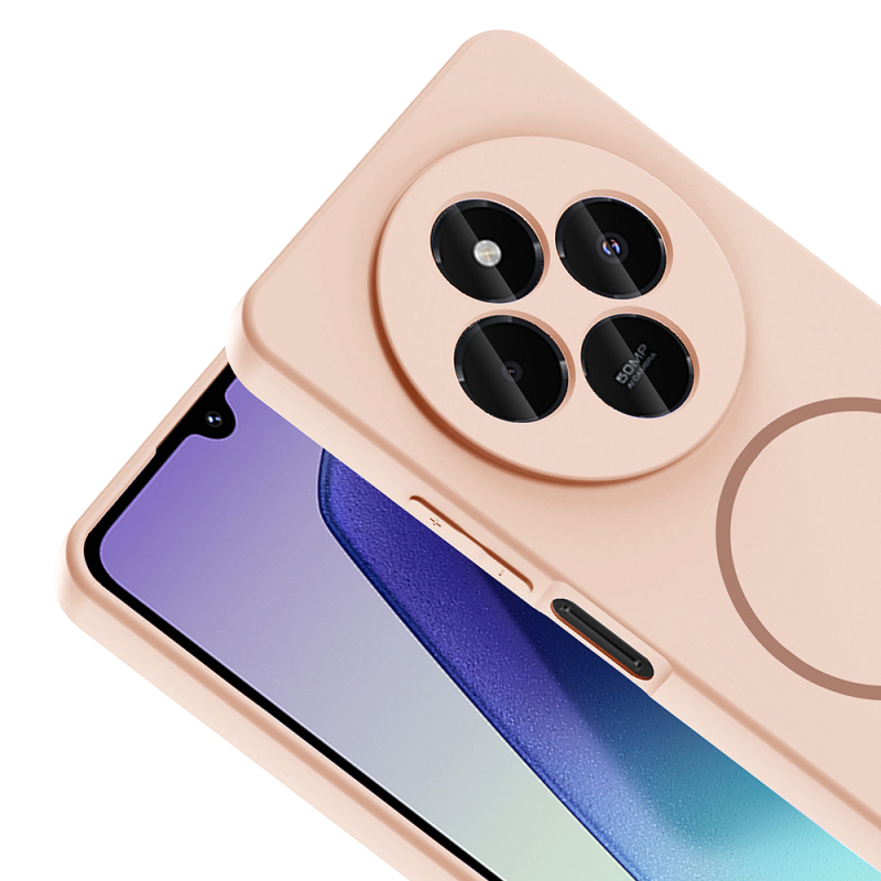 Xiaomi Redmi 14C 4G Kılıf M-safe Şarj Özellikli Zore Meta Kapak - 19