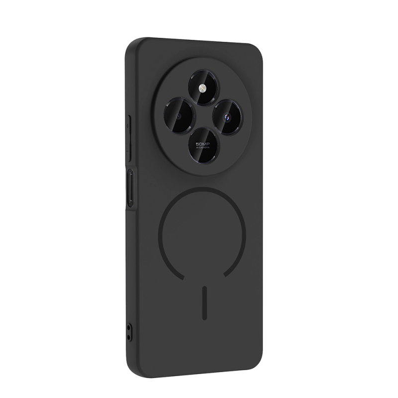 Xiaomi Redmi 14C 4G Kılıf M-safe Şarj Özellikli Zore Meta Kapak - 15