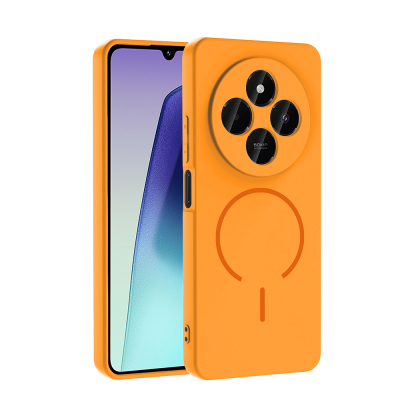 Xiaomi Redmi 14C 4G Kılıf M-safe Şarj Özellikli Zore Meta Kapak - 3