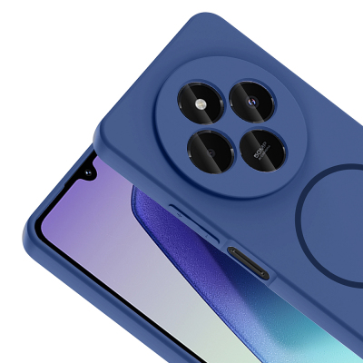 Xiaomi Redmi 14C Case Zore Meta Cover with M-safe Charging Feature - 16