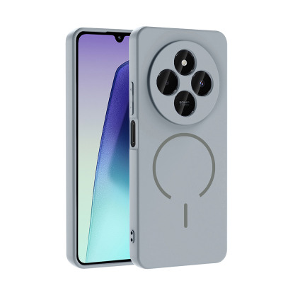 Xiaomi Redmi 14C Case Zore Meta Cover with M-safe Charging Feature - 5