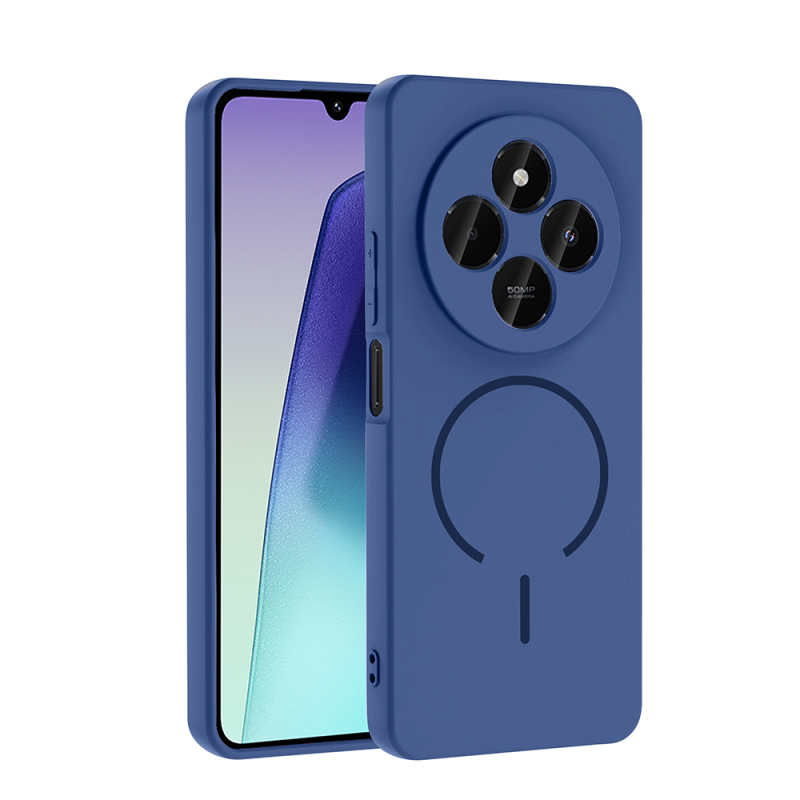 Xiaomi Redmi 14C Case Zore Meta Cover with M-safe Charging Feature - 2