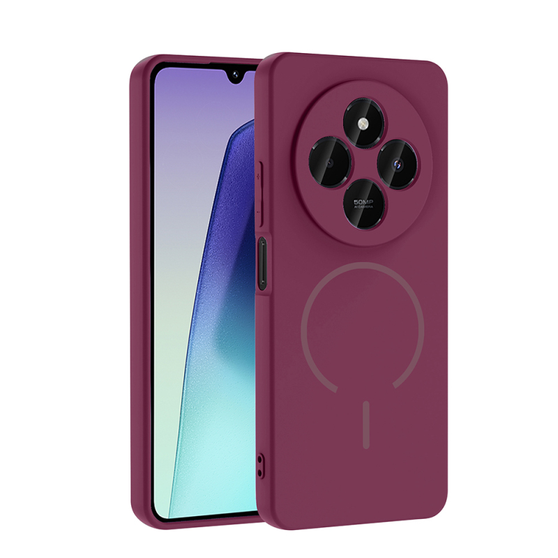 Xiaomi Redmi 14C Case Zore Meta Cover with M-safe Charging Feature - 8