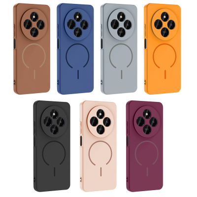 Xiaomi Redmi 14C Kılıf M-safe Şarj Özellikli Zore Meta Kapak - 23