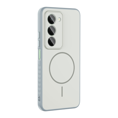 Xiaomi Redmi 15 Case M-safe Charging Feature Zore Tea Cover - 8