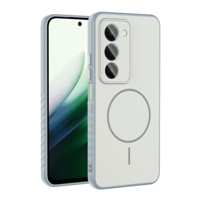 Xiaomi Redmi 15 Case M-safe Charging Feature Zore Tea Cover - 3