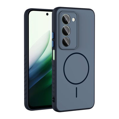 Xiaomi Redmi 15 Case M-safe Charging Feature Zore Tea Cover - 5