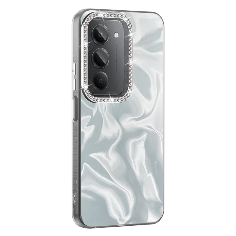 Xiaomi Redmi 15 Case with Airbag, Shiny Stone Detail Design, Zore Esila Cover - 6