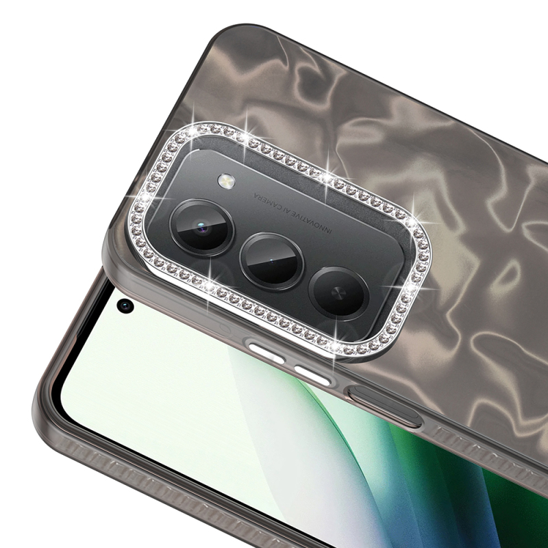 Xiaomi Redmi 15 Case with Airbag, Shiny Stone Detail Design, Zore Esila Cover - 10