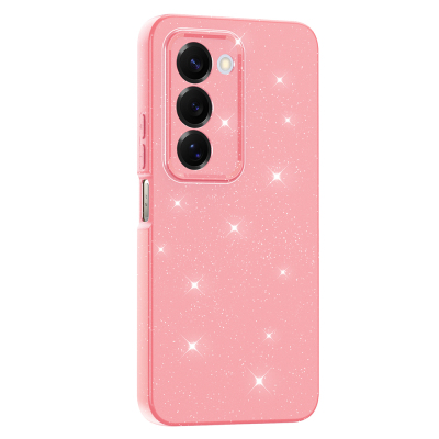 Xiaomi Redmi 15 Case with Camera Protection, Glittery Luxury Zore Cotton Cover - 9