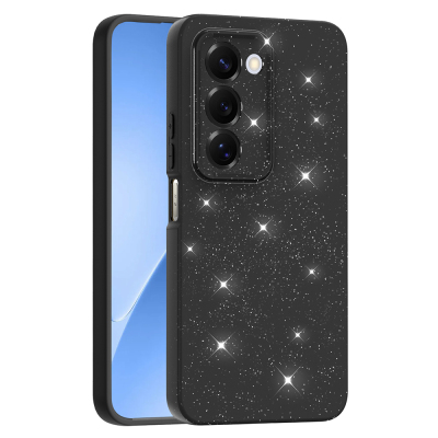 Xiaomi Redmi 15 Case with Camera Protection, Glittery Luxury Zore Cotton Cover - 5