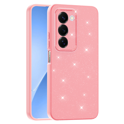 Xiaomi Redmi 15 Case with Camera Protection, Glittery Luxury Zore Cotton Cover - 2