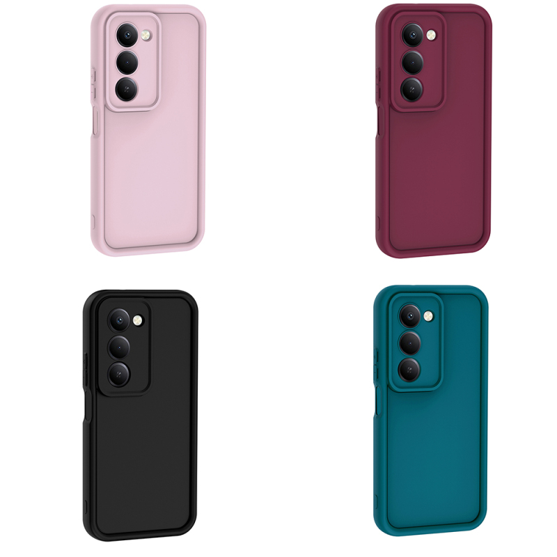 Xiaomi Redmi 15 Case with Camera Protection Zore Ananas Cover - 14