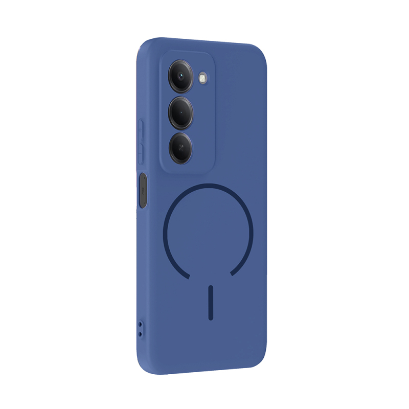 Xiaomi Redmi 15 Case Zore Meta Cover with M-safe Charging Feature - 9