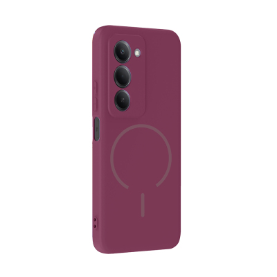 Xiaomi Redmi 15 Case Zore Meta Cover with M-safe Charging Feature - 13