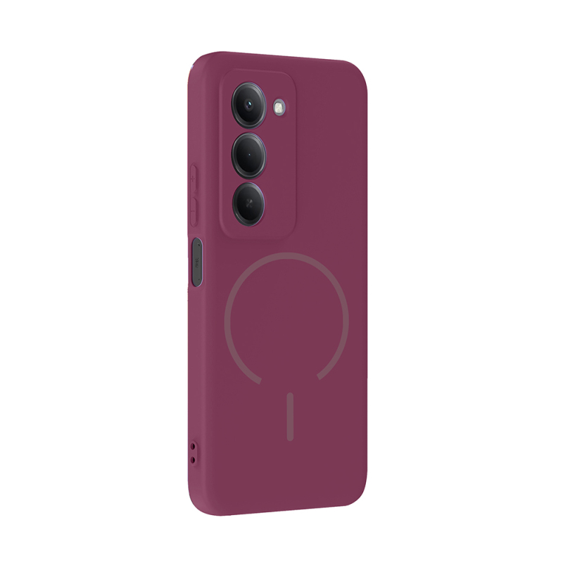 Xiaomi Redmi 15 Case Zore Meta Cover with M-safe Charging Feature - 13