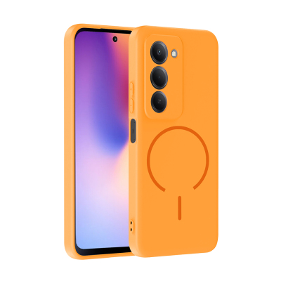 Xiaomi Redmi 15 Case Zore Meta Cover with M-safe Charging Feature - 2