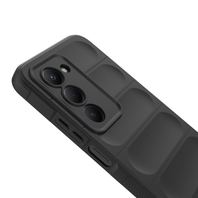 Xiaomi Redmi 15 Kılıf Esnek TPU Oyuklu Arka Yüzey Tasarımlı Zore Etnik Silikon Kapak - 11