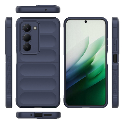 Xiaomi Redmi 15 Kılıf Esnek TPU Oyuklu Arka Yüzey Tasarımlı Zore Etnik Silikon Kapak - 29