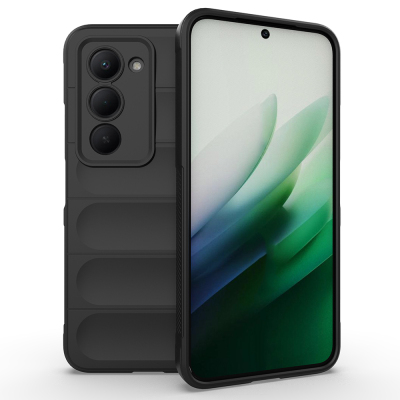 Xiaomi Redmi 15 Kılıf Esnek TPU Oyuklu Arka Yüzey Tasarımlı Zore Etnik Silikon Kapak - 3