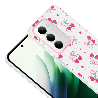 Xiaomi Redmi 15 Kılıf Kamera Korumalı Desenli Zore Klip Kapak - 11