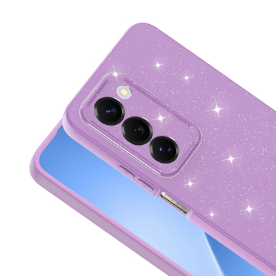 Xiaomi Redmi 15 Kılıf Kamera Korumalı Simli Lüks Zore Koton Kapak - 13