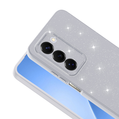 Xiaomi Redmi 15 Kılıf Kamera Korumalı Simli Lüks Zore Koton Kapak - 16