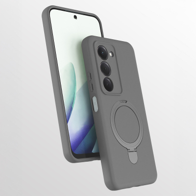 Xiaomi Redmi 15 Kılıf M-safe Şarj Özellikli Standlı Zore Samara Kapak - 1