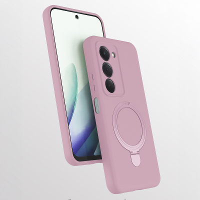 Xiaomi Redmi 15 Kılıf M-safe Şarj Özellikli Standlı Zore Samara Kapak - 4