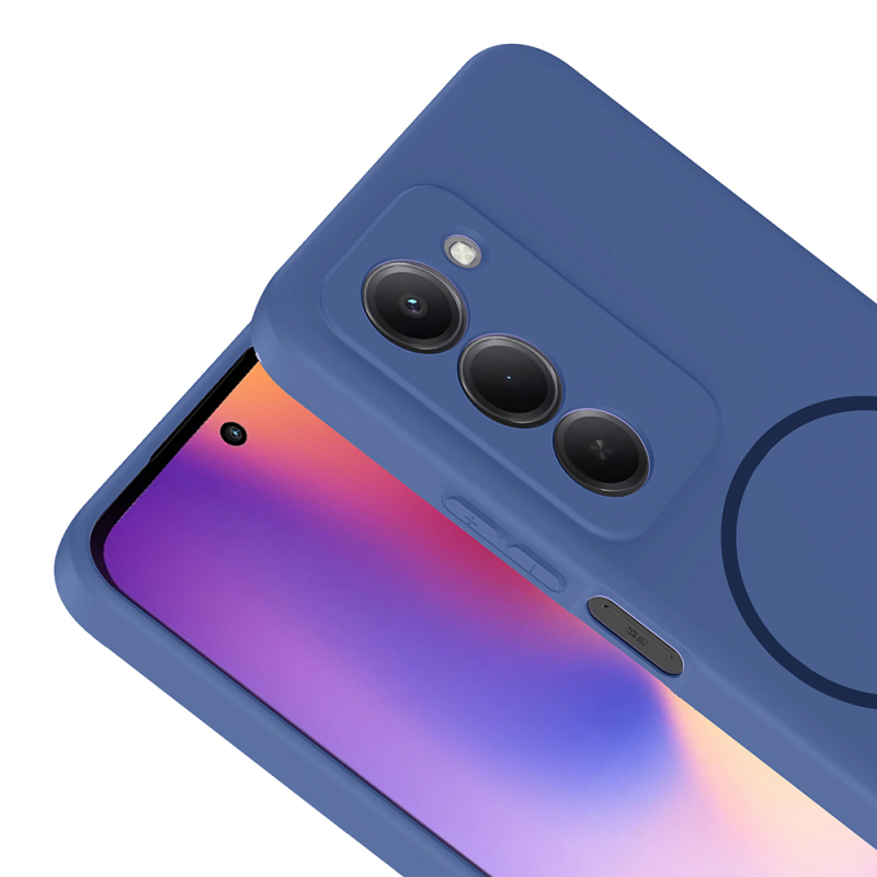 Xiaomi Redmi 15 Kılıf M-safe Şarj Özellikli Zore Meta Kapak - 16