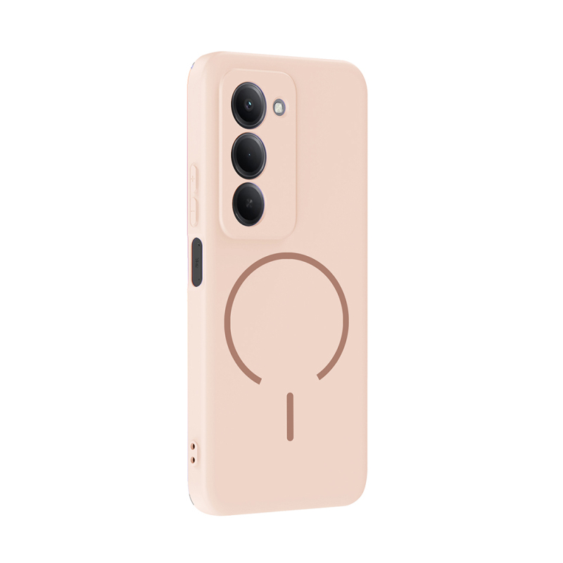 Xiaomi Redmi 15 Kılıf M-safe Şarj Özellikli Zore Meta Kapak - 12